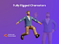 3D Business Illustration Character Pack — 3D Assets on UI8