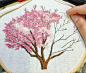 Work in progress 
#magnolia #pinktree #arbrerose #rose #pink #tree #arbre #campagne #countryside #greenlife #making #inprogress #handembroidery #embroidery #embroideryart #broderie #broderiemain #handmade #faitmain #brodeuse #e