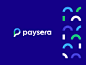 Paysera arch branding bridge currency finance fintech logo logomark modern money p p a y s e r a pattern pay payment symbol tech technology wallet