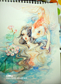 【鲤。女】 作者: Asaki_浅 - 涂鸦王国