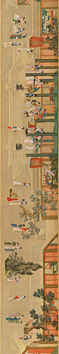 明-仇英·中国十大传世名画《汉宫春晓图》（台北故宫博物院藏）