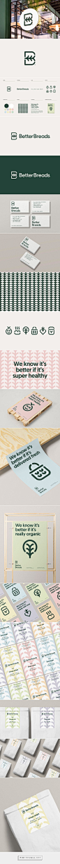 Better Breads logo and branding by Diferente on Behance... - a grouped images picture - Pin Them All
