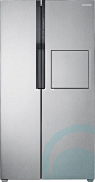 603L Samsung Side By Side Fridge SRS603HLS | Appliances Online |