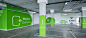 Wayfinding system in Gemini Park Tychy mall : Wayfinding in a shopping mall