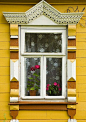 Russian dacha window