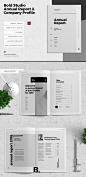 Bold Series Annual Report and Company Profile on Behance