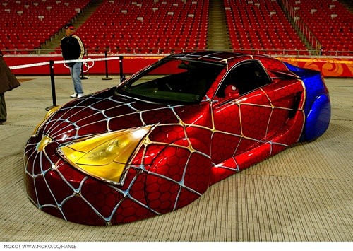 Spiderman car - wow
