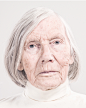 DEMENTIA : Portraits of old Swedish people with dementia in last stage hospice.