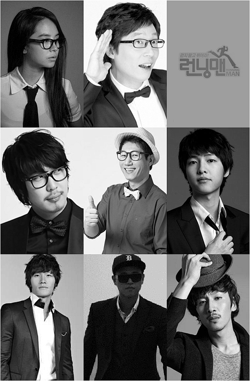 【RUNNING MAN】~黑白的也全是...