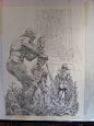 Work in progress of "Saria" volume 3  , Riccardo Federici : Double page
by Riccardo Federici