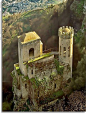 意大利西西里的Erice城堡