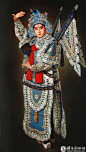姜迎久油画人物：京剧系列作品 ——【群英会】赵云 150*85cm。#京剧戏服# #古装美人# #梦回古代# @予心木子