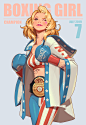 Boxing Girl, Youngjin Seo : etude
Boxing Girl