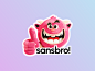 Sansbro 3D 吉祥物由 Tisna Permadi 为 Sans Brothers 在 Dribbble 上设计