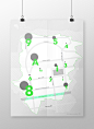 Los Olmos - Infographic Map : Además de haber trabajado el branding, también desarrollamos varios mapas infográficos para el proyecto de condominios sustentables Los Olmos, del grupo inmobiliario Cuatro Vientos.
