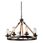 Artcraft - Artcraft Lighting CL278 Danbury Chandelier, Bronze - Finish:  Bronze