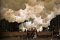 charles pétillon floats a cloud of 100,000 balloons inside covent garden