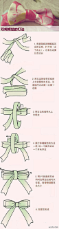 【DIY蝴蝶结】蝴蝶结控们，赶紧学起来~（转）