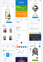 Products : Say hello to Liberty UI Kit! This is a perfect choice for creating stylish mobile apps. Liberty UI Kit includes 125 screens and a wide range of elements to work with. All elements are fully customizable and easy editable. This pack comes with 9