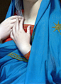 Jean Auguste Dominique Ingres,Virgin of the Adoption,1858,detail