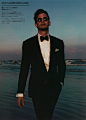 【Editorial】Greg Nawrat Models Luxurious Eveningwear Styles for GQ Japan