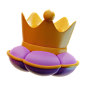 皇冠 3D 图标