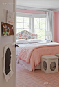 粉色浪漫现代卧室设计装修效果图