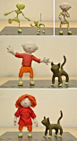 How to Make Puppets for Stop-Motion Animation | Jointed Limbs and Clay Art Doll Figures ★ Squidoo: 