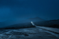 They Drive by Night : Cinematic series about lone cars traveling at night on desolated landscapes, secluded forests and isolated villages during harsh weather conditions such as dense fog and heavy snowfall.