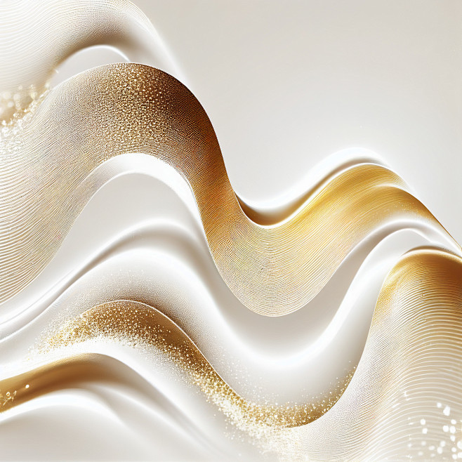 white-gold-waves-bac...