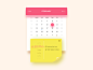 Daily UI #2 - Calendar