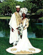 African Traditional Wedding Dress ~