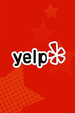 YELP生活应用启动界面设计