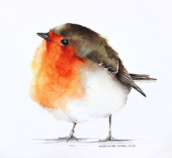 Watercolor Birds    ...