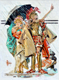 'To the Vanquished, Saturday Evening Post Cover, March 10, 1934' by Joseph Christian Leyendecker (1874-1951) : Original Oil on Canvas