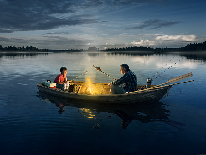 Fishing with Grandpa...