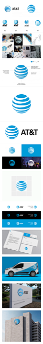 美国通信公司AT&T品牌提升形象设计 | Interbrand