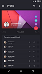 Profile friendlist #UI#