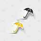 写实设计元素:雨伞