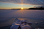 Photograph Winter sunset II by Jne Valokuvaus / Janne Ahola on 500px