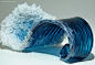 Marsha Blaker 和 Paul DeSomma 迷人的玻璃海浪 艺术 生活 玻璃 海 手工 创意生活 创意 