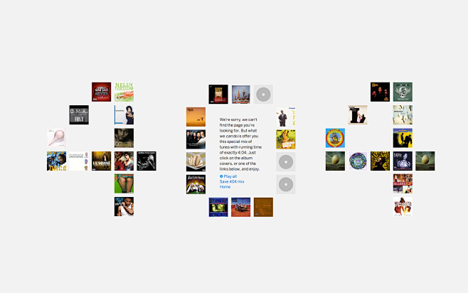 MySpace网站创意404页面设计，来...