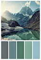 beauty of cool #inspiration #color: 