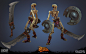 Battle Chasers Nightwar Skeleton, Bandit, Skeleton Bowman , OMNOM! workshop : Battle Chasers: Nightwar is a turn-based RPG developed by Airship Syndicate and published by THQ Nordic.
https://www.battlechasers.com

What a dream come true for a lot of us he