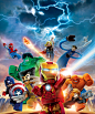 Lego Marvel Super Heroes Part 2: Key Art and Print Ads on Behance