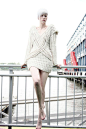 Rodin Dress: Hand-Knit Romantic Dress with Weaving Detail #时尚#