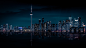 Toronto, Ontario, Night, City, Skyline, Cityscape, Canada