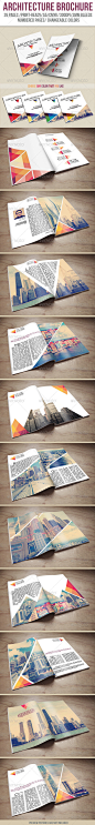 Architecture Portfolio Brochure - Brochures Print Templates