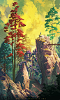 Forest of Liars : vertical contemplation by Tohad