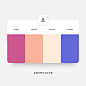 一组高级感配色

来自：Awesome Color Inspiration #焕新吧生活# ​​​​